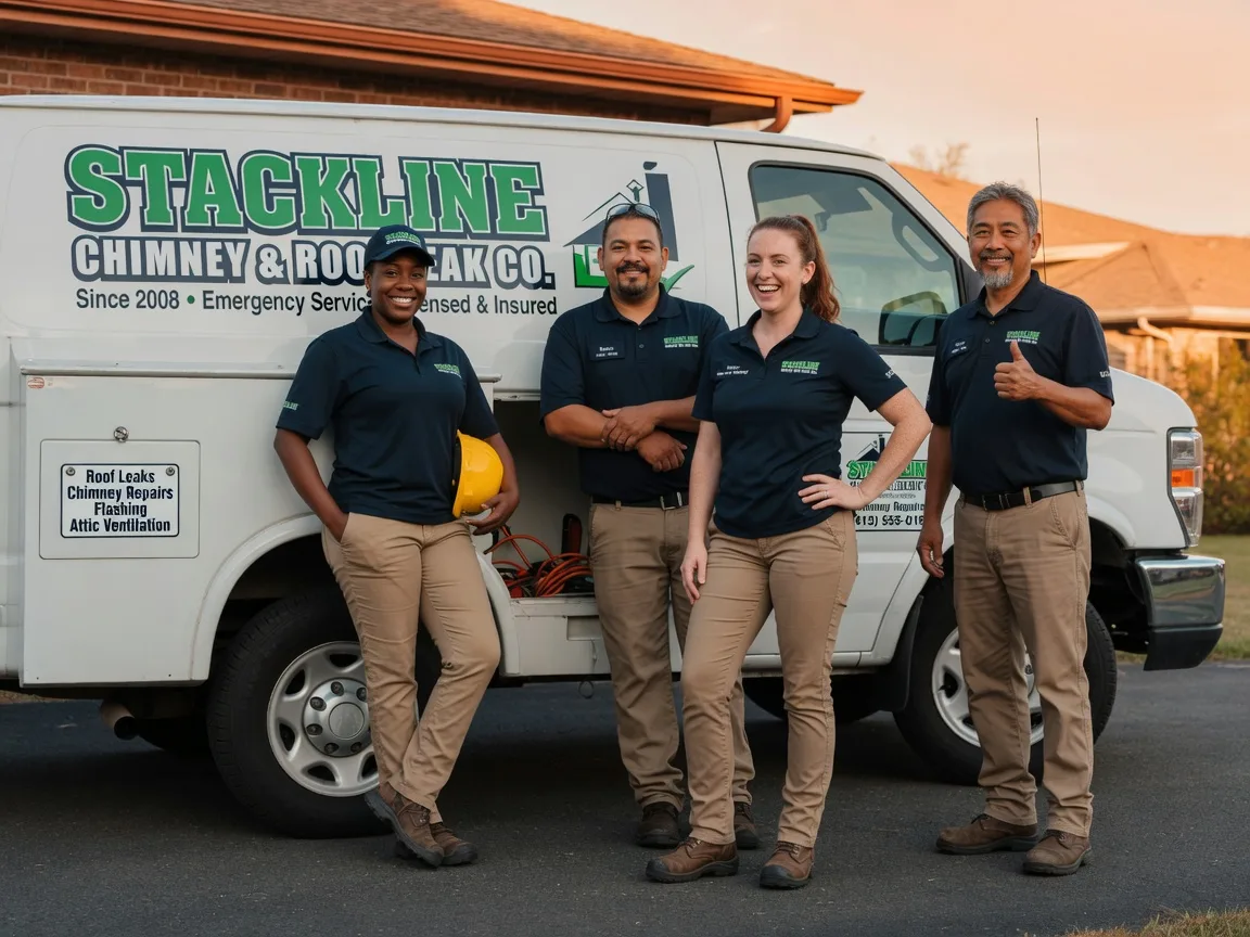 Chimney flashing repair company in Ballico, CA